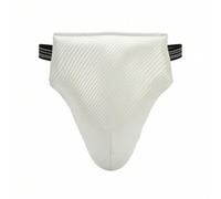 harayaa Conchiglia Protettiva Inguinale Uomo con Coppa Aderente Sospensorio con Elastico Regolabile E Bretelle in Pelle PU Struttura Spessa Ma Leggera Adatto