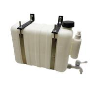 harayaa Contenitore per acqua sospeso bianco, facile da installare, accessorio professionale portatile e versatile per i cantieri edili, Lunghezza 47 Cm