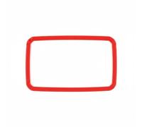 harayaa Copertura Display Cornice Cruscotto Strumento Paraschermo Bezel Alluminio Protegge Quadrante da Polvere E Usura Rifinisce Cockpit Adatta per Adventure, Red
