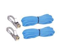 harayaa Corda con tenditore a Rullo, Strumento per tendere la Corda, regolatore per Paracord, Resistente, per Campeggio, 2 Ganci