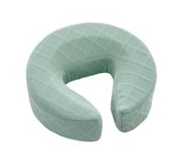 harayaa Cuscino a faccia in giù Comfort Face Culla per dormire a pancia in giù Poggiatesta massaggiante traspirante per viaggi Ufficio Aereo Casa, Verde