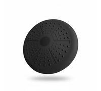 harayaa Cuscino di Equilibrio Disco Bilanciamento Pad Stabilità Cuscino Propriocezione con Texture a Rilievo in PVC Gonfiabile per Attivare Core E Caviglie, Nero, Nero, 33 CM