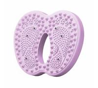 harayaa Cuscino Massaggio Piedi Tappetino Magnetico Cuscino Antiscivolo Base PVC Nodi Acupressione Design Ergonomico Favorisce Rilassamento Adatto per Attività Jogging Recupero Fisico, Viola