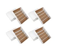 harayaa Custodia per Mazzo di Carte, Espositore Robusto con Divisori Multipli, Organizer per Carte da Gioco, 5 Griglie