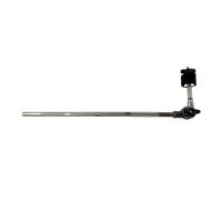 harayaa Cymbal Stand Braccio di Montaggio per Piatti Asta Supporto Adattatore Finitura Cromo Zigrinati E Protezione Superiore per Tubo 22 Mm E 25 Mm Espandibile Adatto per Sala Prove Studio