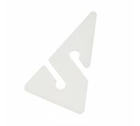 harayaa Direzione Subacquea Puntatore Linea Subacquea Marker Direzionale Cookie Grotta Plastica Luminescente Leggero E Maneggevole per Gestione Della Linea, Array, Bianco
