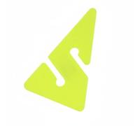 harayaa Direzione Subacquea Puntatore Linea Subacquea Marker Direzionale Cookie Grotta Plastica Luminescente Leggero E Maneggevole per Gestione Della Linea, Array, Giallo Fluorescente