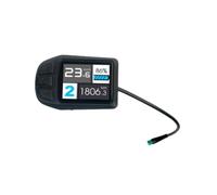 harayaa Display Elettrico Bici Pannello Comando Display Colorato Schermo Accessori PP Resistente Adatto per Ciclismo Turismo