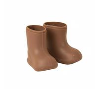 harayaa Doll Rain Boots Stivali Miniatura Bambole Scarpe Silicone Impermeabili Design Realistico Antiscivolo Compatibile con OB11 Adatto per Gioco All’aperto Scena Pioggia Collezione , Marrone