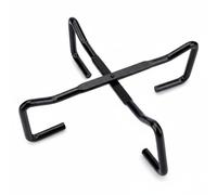 harayaa Dutch Oven Rack Treppiede per Pentole Base Livellata Solleva Coperchio Costruzione in Ferro Verniciato Pieghevole per Adatto a Campeggio Escursioni Picnic, Nero