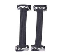 harayaa Fasce per il lifting del viso con clip Riutilizzabili Donne invisibili Cinturino elastico regolabile per il sollevamento del viso Fascia per capelli, Corto 2 pezzi