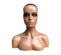 harayaa Femlae Modello Testa Display Puntelli Parrucca Che Mostra Stand Busto Testa di Manichino per Parrucca Collana Fare Styling, Stile B