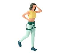 harayaa Figure di Arrampicata su Roccia in 1/64, Miniature di Scene, Modelli Mini realistici per Micro paesaggi, Decorazioni a Tema Sportivo, Donne