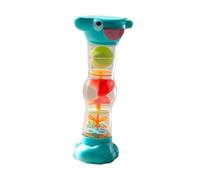 harayaa Giocattolo per La Pioggia, Musica Sensoriale, Multiuso, per Allenare La Concentrazione, Leggero, 9,4x3,9 Pollici, Sonaglio, Verde, Taglia unica bambino