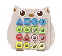 harayaa Gioco di Abbinamento delle Forme, Puzzle di Incastro delle Forme, Giocattoli Educativi, Giocattoli, 1 Base 16 Pezzi