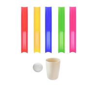 harayaa Gioco di di Team Building Pipeline con Palla e Tazza, Gioco di Lavoro di Portatile, Borsa portaoggetti per Il Lavoro, di al, 50 Cm