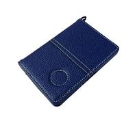 harayaa Golf Scorecard Holder in PU Pelle Compatto Porta Yardage Book per Protezione Schede Punteggio Accessorio Club Golf Leggero Ideale da Trasportare, Blu