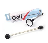 harayaa Golf Swing Barra Asta Strumento Indicatore di Direzione Testa Riflettente per Tracciare La Traiettoria Del Colpo Adatto a Esercizi Tecnici Campo Pratica