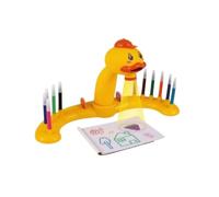 harayaa Kit da Disegno con Proiettore Creativo | Educativo, Gioco di Proiezione a Forma di Anatra, Interattivo, per Scuola Infantile, S
