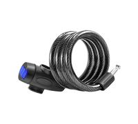 harayaa Lucchetto Anti-Lucchetto a Spirale da 3,94 Pollici per Bici da Strada, Skateboard E Cancello