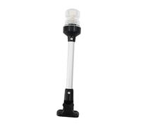 harayaa Luce di Navigazione Marina a LED, Pieghevole a 360 Gradi, 12-24 V, Luci di Via barca Portatile, ad Alte Prestazioni con Attao Diretto Sostituibile, Luce per Barca, 12 Inch