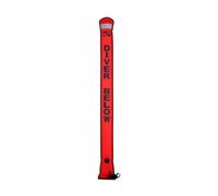 harayaa Marker di Superficie Subacquea Tubo Gonfiabile per Immersioni Mare Allenamento con Materiale Nylon 210D Valvola TPU -loop Acciaio Adatto a Subacquei Acque Aperte, Arancione, 1.17m 13cm