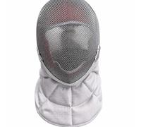 harayaa Maschera da Scherma con Bavaglio Imbottita, Maschera per Sciabola, Traspirante, Competizione, Schermidori