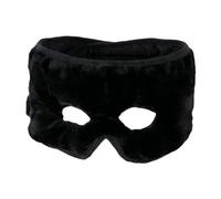 harayaa Maschera per occhi riscaldata, comoda maschera per notturno, dormire in ufficio, Nero