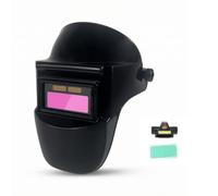 harayaa Maschera per Saldatura Schermo Facciale Casco Visiera Elmetto Autoscuro con da Scintille E Raggi IR in PP Leggero Adatta a Officina Carpenteria Lavori di Saldatura, Classic Light 20PC
