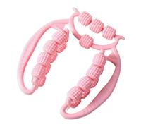 harayaa Massaggio portatile portatile a 360 gradi Tissui profondi Strumento di massaggi 20 ruote per gambe, coscia, idonee attrezzatura da, Rosa