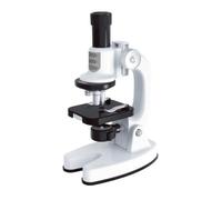 harayaa Microscopio con Illuminazione Elettrica Integrata STEM Microscopio con Ingrandimenti Multipli in Plastica per Esperimenti Domestici