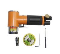 harayaa Mini Levigatrice Pneumatica Pneumatica Compatta Smerigliatrice Angolare Leggera Lucidatrice per Carrozzieri, Arancio, 2 Cuscinetti