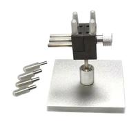 harayaa Mini Morsa per Modellismo, Banco da Lavoro Multifunzionale, Strumento per Modellismo Fai da Te, Artigianato, Verniciatura, Lucidatura, Costruzione Fai, con Base Quadrata