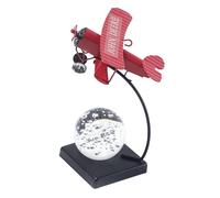 harayaa Modello di Aeroplano, Decorazione da Tavolo, Arte, Multifunzionale, da Collezione, Decorazione, Scultura, Aereo, per armadietto, Tavolo, casa, Rosso
