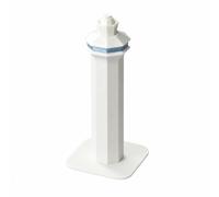harayaa Modello di Torre di Controllo Aeroportuale in 1:400 Comp Modello Torre Controllo con ideale come Regalo Modellino per Mensole