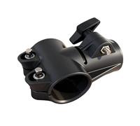 harayaa Morsetto per batteria elettronica, clip per tubo, robusto supporto di ricambio regolabile per spettacoli dal vivo e concerti, 3 Vie