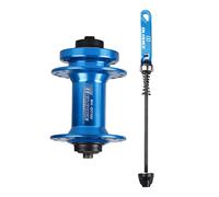 harayaa Mountain Bike Mozzo Set Mozzo Anteriore Mozzo Posteriore ASSE Rapido Mozzo Disco Leggero Impermeabile Durevole Adatto per Manutenzione Bici, Fronte Blu