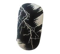 harayaa Muay Taekwondo Kicking Boxing Pad Allenamento Arti Marziali Shock Assorbimento Maniglia Regolabile PU Adatto per Atleti Allenamento Do, Nero Bianco