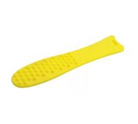 harayaa Pai Sha Board Meridian Pat Back Knock Massage Strumento per massaggio manuale del collo, Giallo