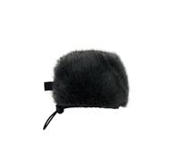 harayaa Parabrezza Parabrezza Compatto Professionale Pratico Copri Microfono per Uso Esterno Performance sul Palco, Grigio Scuro 1 Pz