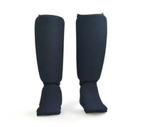 harayaa Paratibia da Arti Marziali Parastinchi a Manicotto Protezioni Tibia Collo Del Piede Imbottite con Tessuto a Maglia Elastico Adatti per Muay Thai, Array, Nero, M