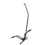 harayaa Parcheggio Verticale per Bici con Struttura in Ferro E Base Antiribaltamento con Regolazione Fino a 120 Cm con Tamponi Rossi per Garage