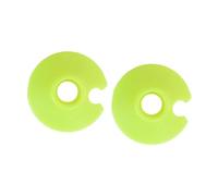 harayaa Parte di Ricambio per Cestello per Bastoncini Da Trekking Da 2 Pezzi, Protezioni per Punte di Ricambio per Bastoncini Da Passeggio, Accessori per Punt, Verde