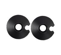 harayaa Parte di Ricambio per Cestello per Bastoncini Da Trekking Da 2 Pezzi, Protezioni per Punte di Ricambio per Bastoncini Da Passeggio, Accessori per Punt, Nero