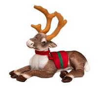 harayaa Peluche di di Natale, Bambola di, Accessorio Morbido, Multifunzionale, Adorabile per La Decorazione della Casa, Compagno di Coccole, 35 Cm con Sciarpa