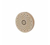 harayaa Percussione Tamburo a Pioggia Strumento Musicale Manuale con Perline Interne Funzione Rilassante Adatto per Meditazione Benessere Musicale Pratica Mindfulness Ambiente Domestico