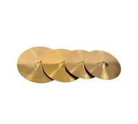 harayaa Piatto per Batteria in Rame, Hi-hat, Accessorio Musicale per Prove E Concerti, 14inch 16inch 18inch
