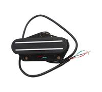 harayaa Pickup Humbucker a Ponte per Chitarra, Accessorio a Doppia Guida per Guzheng, Violino, Banjo, Ukulele, Nero 16k