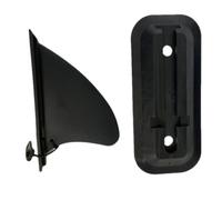 harayaa Pinna Gonfiabile per Kayak Pinna Tavola Pagaia Deriva Skeg per Controllo E Tracciamento Compatibile con La Maggior Parte Degli Gonfiabili in Pvc Clip