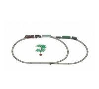 harayaa Pista Ferroviaria Fai da Te retrò, Style to 3 | , Treno Giocattolo con Binari, Componibile, Set Ferroviario, per Casa, Salotto, Collezionisti